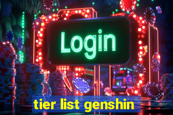 tier list genshin